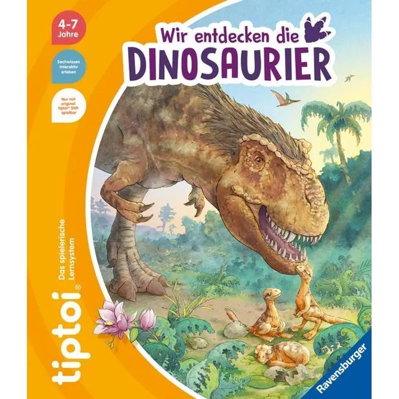 Image of Tiptoi We Discover The Dinosaurs - Paperback - Inka Friese - Tiptoi - 16 Pages - German - 2023 - Ravensburger Verlag - Ean 9783473492862