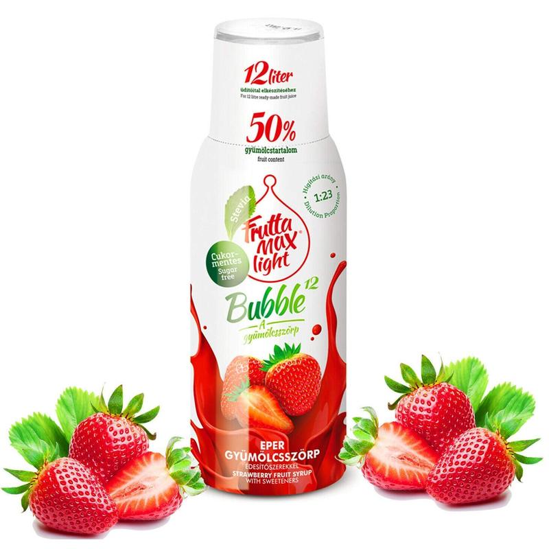 Light Fruttamax Strawberry Drink Syrup 500ml