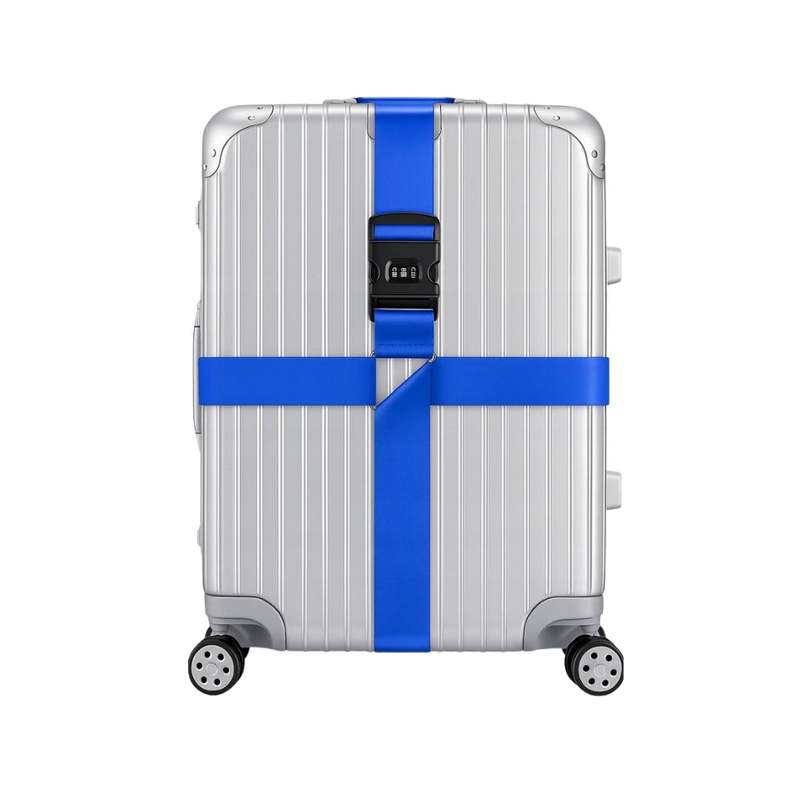 Safety Lock Strap With Padlock For Suitcase