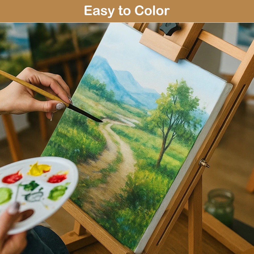60x60cm Pre-Stretching Frame Canvas 4-Piece Set