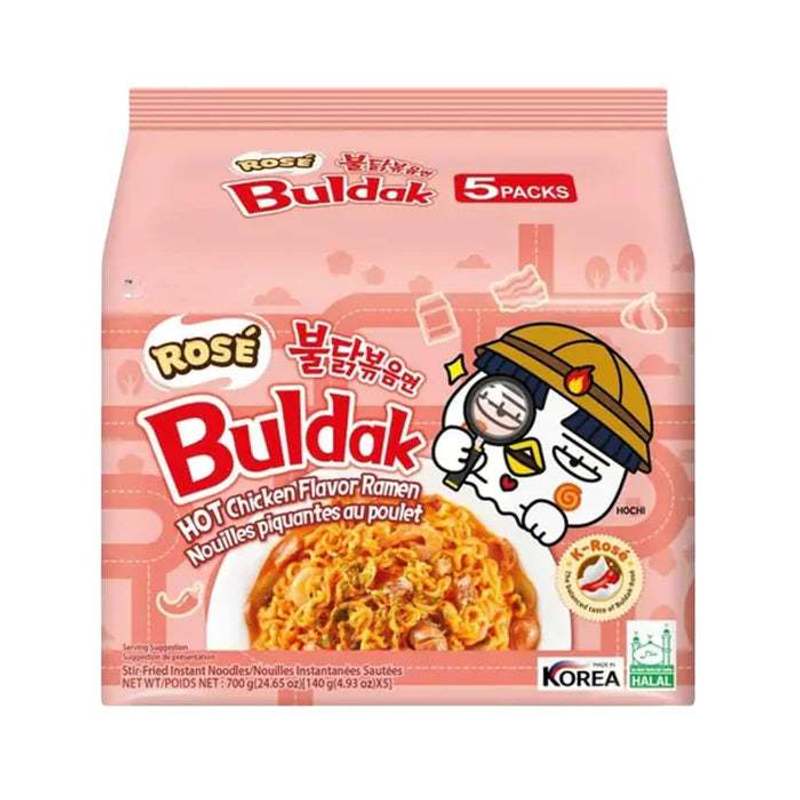Image of Samyang Buldak Rose 5x140g