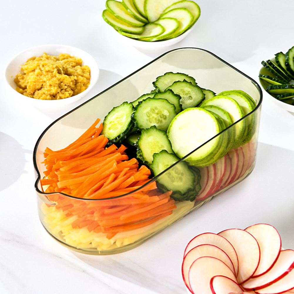 6-In-1 Manual Vegetable Cutting Tool with Container