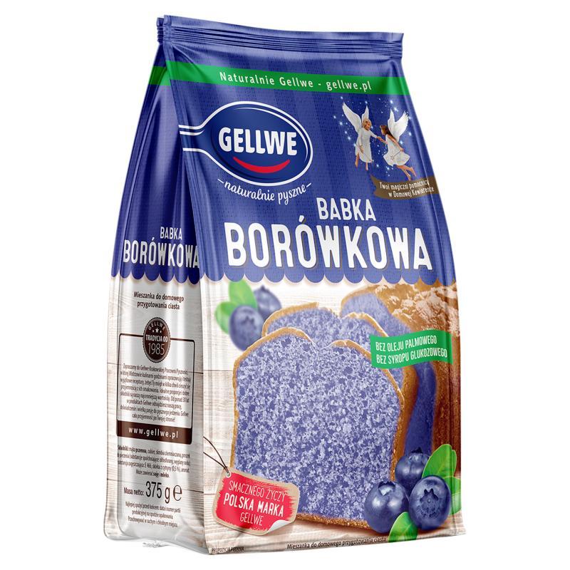 Image of Gellwe Blueberry Flavored Cake Mix For Homemade Babka, 375 G