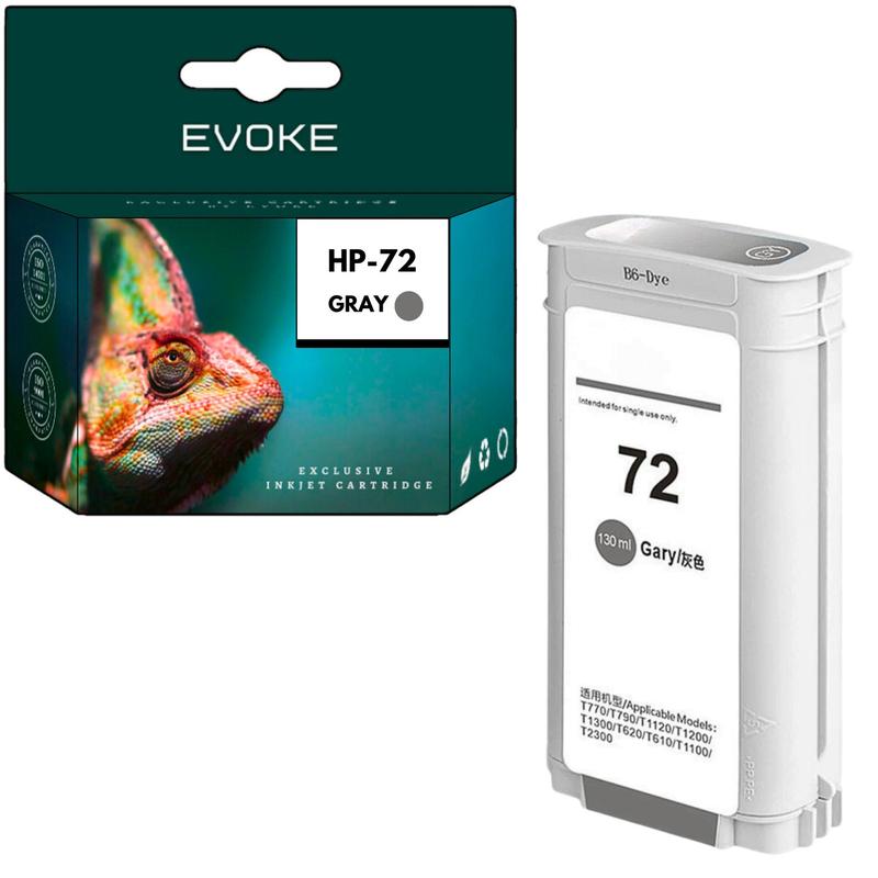 d' di ricambio compatibile per HP 72 C9374A,, di 72, d', ricarica d', di ricambio, compatibile con HP T1100, T1120,…: retailer-supplied image