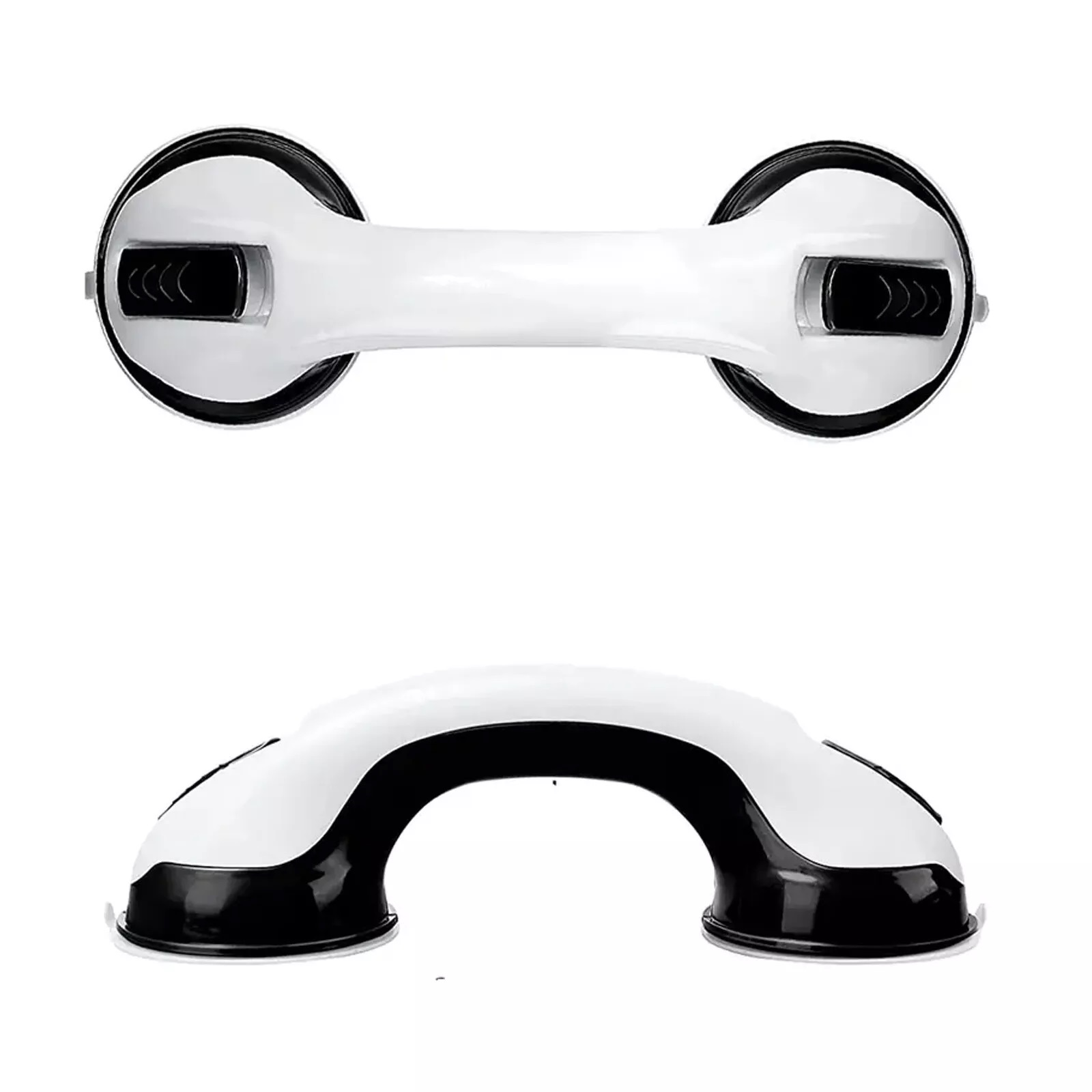 TEMU Shower Handle 2 Pack 12 Inch Grab Rails, Bathroom, Bathtubs, Bath Safety Grab Bar With Suction Cup For Wall Handle, White