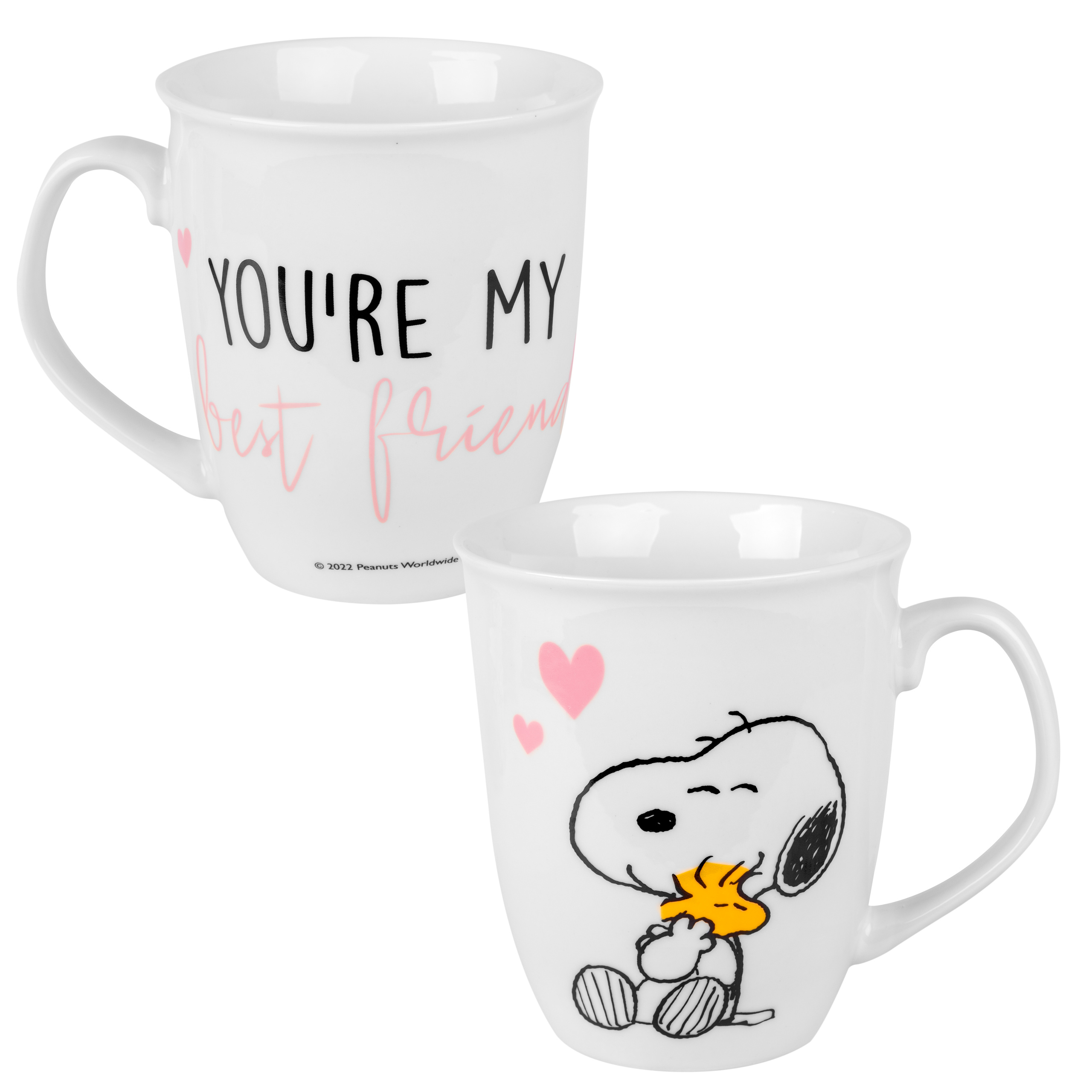 The Mug Snoopy - You're Friend Ceramic Coffee Mug, White, 280 Ml