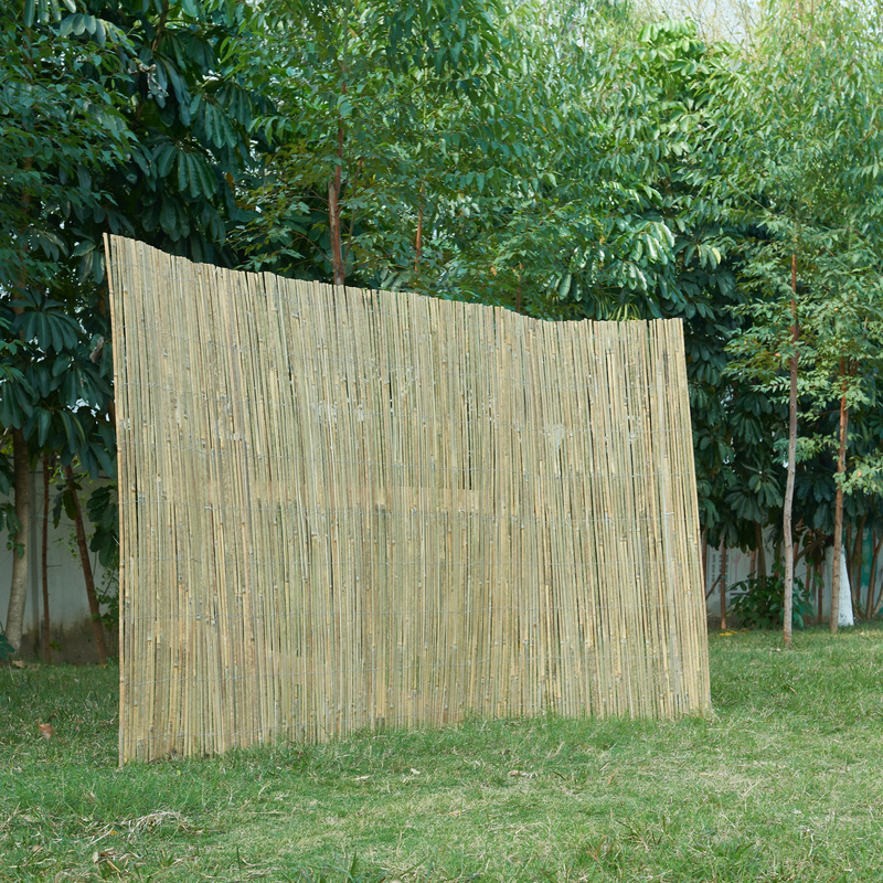 Image of Bamboo Fence Baarle Privacy Mat, Natural, In Sizes