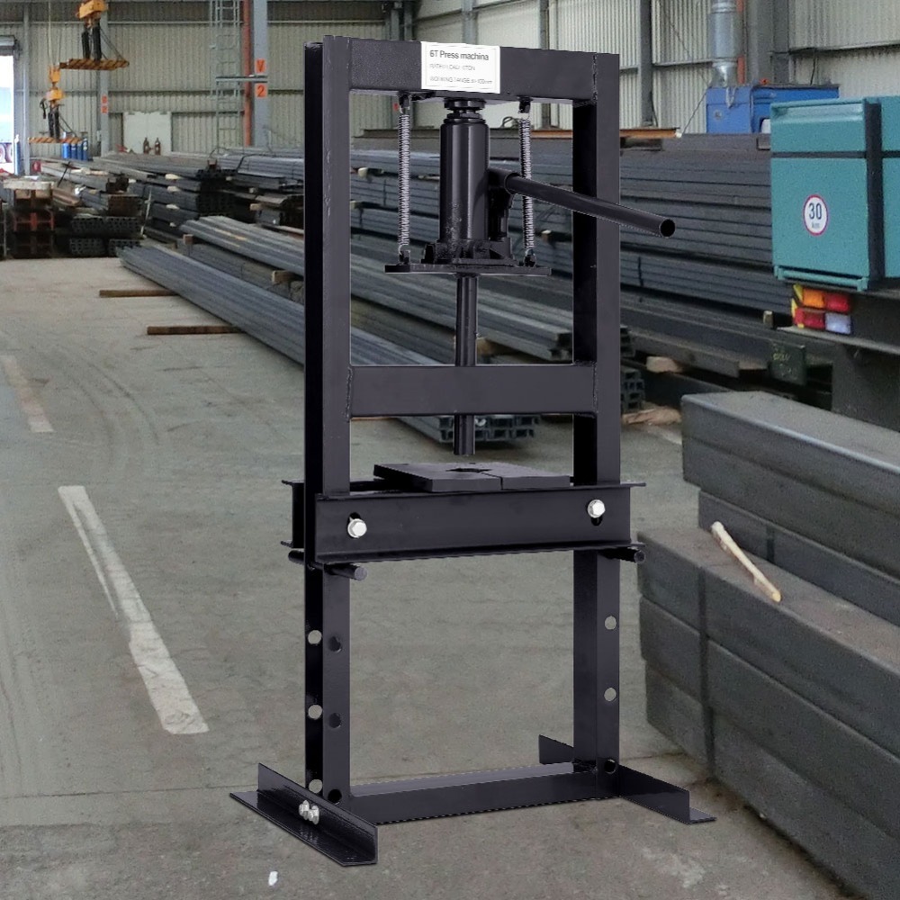 6-Ton Hydraulic Workshop Press for Heavy-Duty Use
