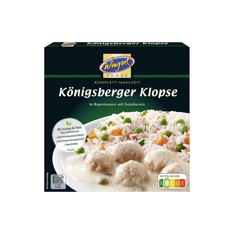 Image of Wingert Foods Königsberger Meatballs 400g