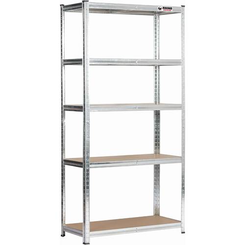 180x90x40cm racking 5 tier heavy duty industrial storage shelves galvanised