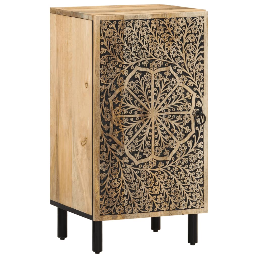 Image of Vidaxl Sideboard 40x33x75 Cm Solid Mango Wood