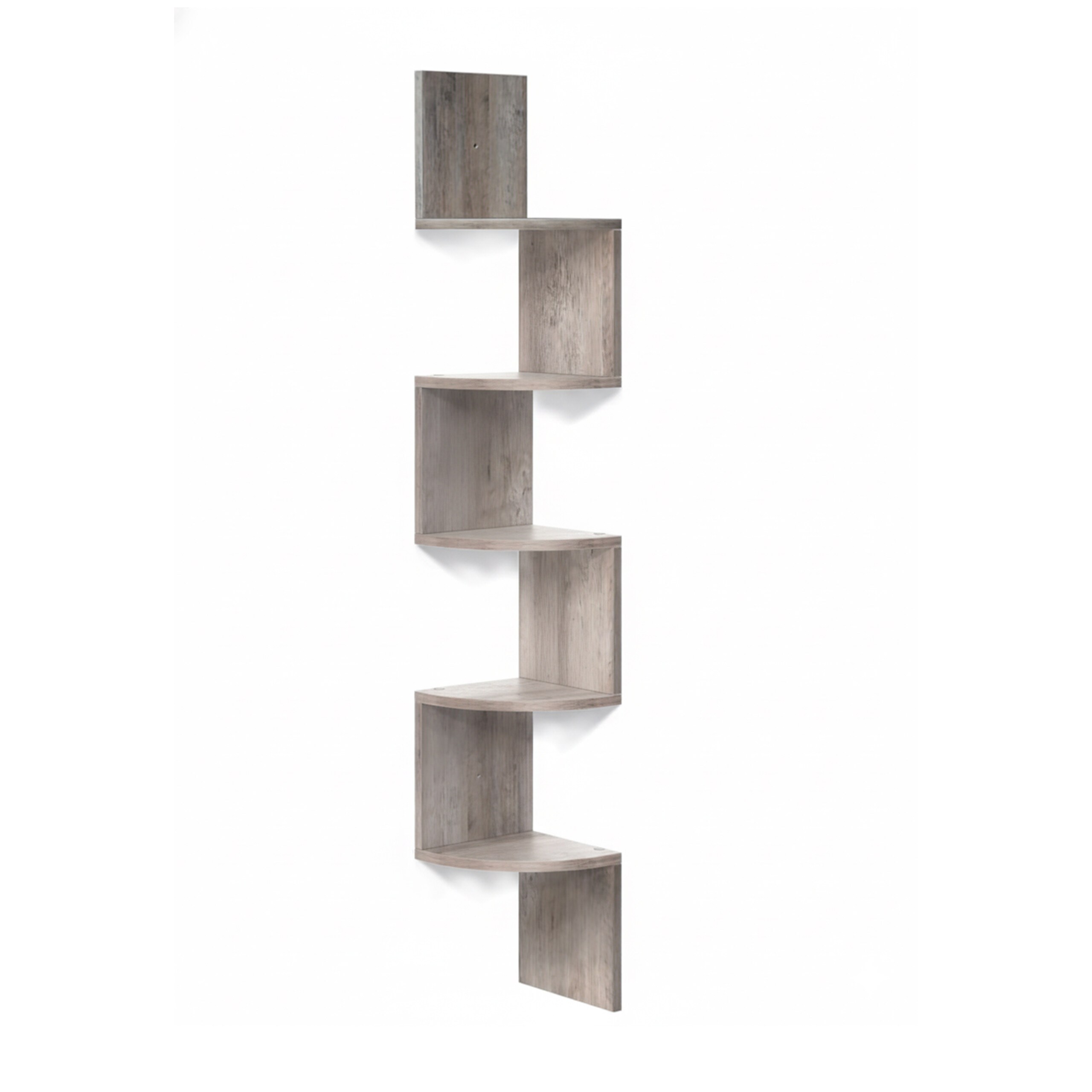 Edge Shelf In Light Brown - (w)20 X (h)125 X (d)20 Cm