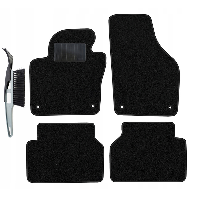 Velour Carpet Set Compatible With Tiguan I 2007-2016