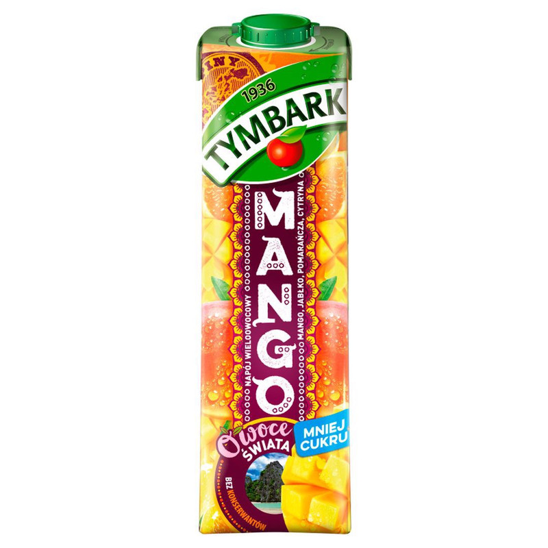 Tymbark Fruits Of The World Multi-fruit Mango Drink 1 Liter