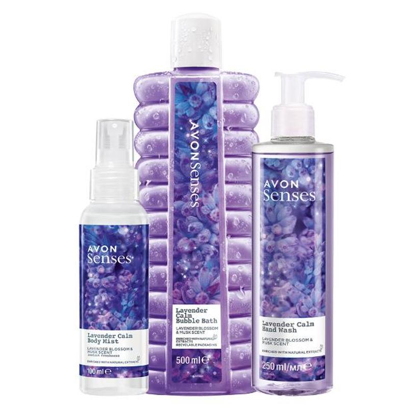 Image of Lavender Scent 3-in-1 Cosmetic Set