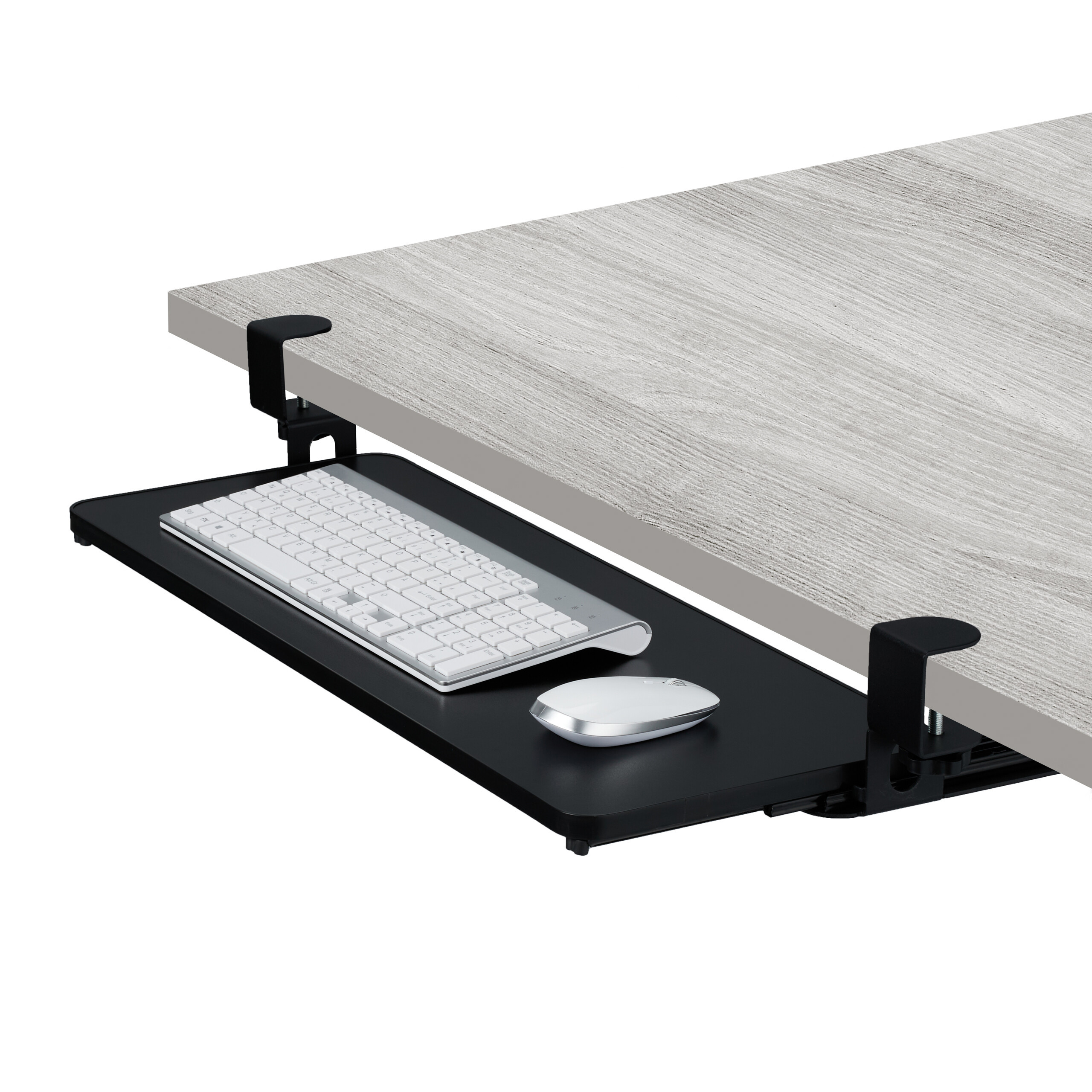 Image of Keyboard Tray In Black - (w)65 X (d)24 Cm