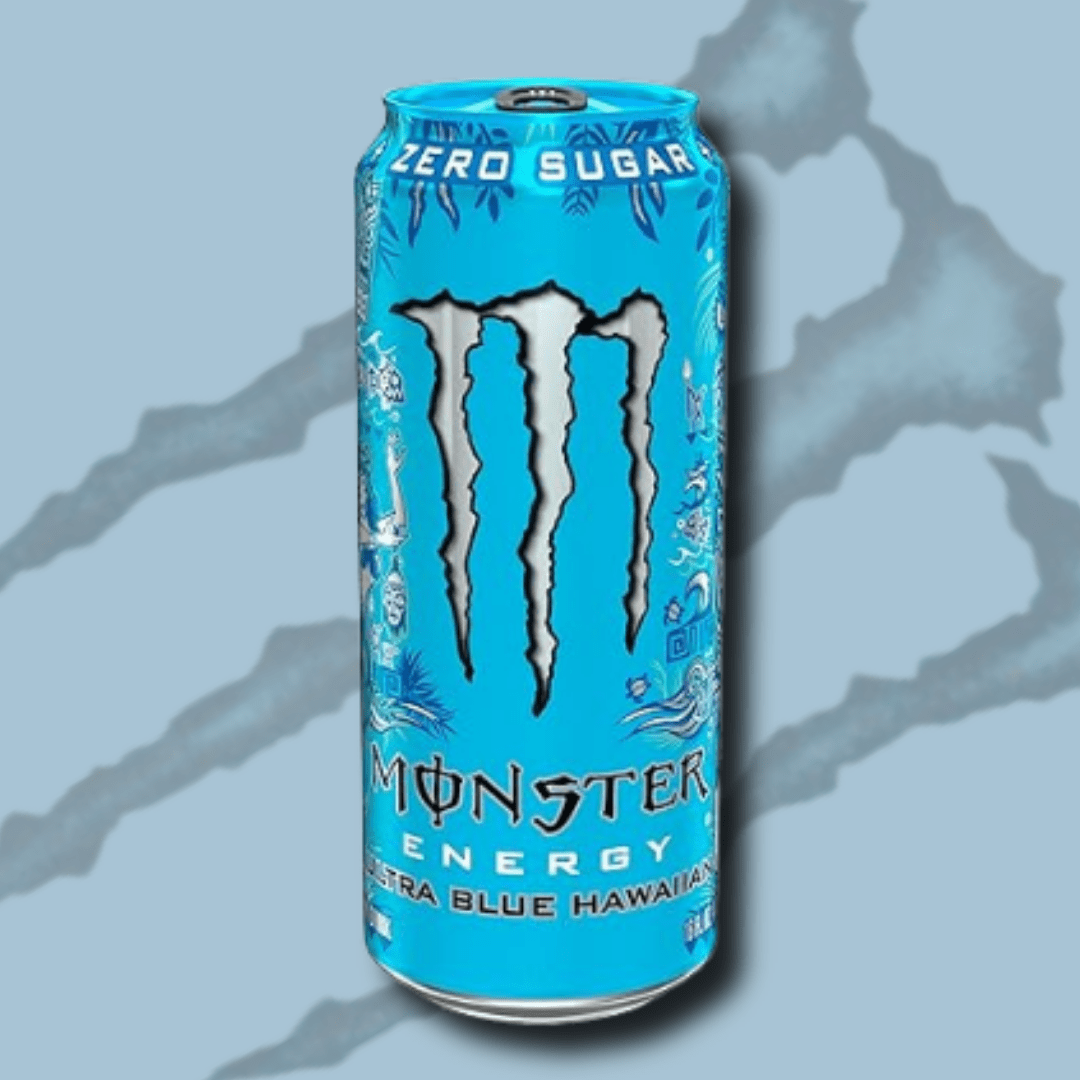 Image of Monster Energy Ultra Blue – Hawaiian Flavor 0 Sugar Energy Drink With Caffeine & Taurine, 473 Ml Can