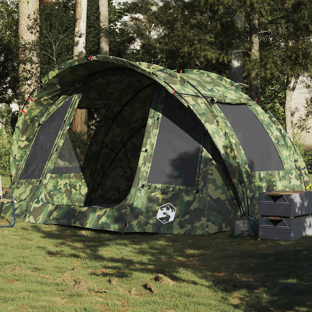 Image of Vidaxl Fishing Tent, Camping Tent, Garden Tent, Hiking Tent, Portable Tent For 2 People