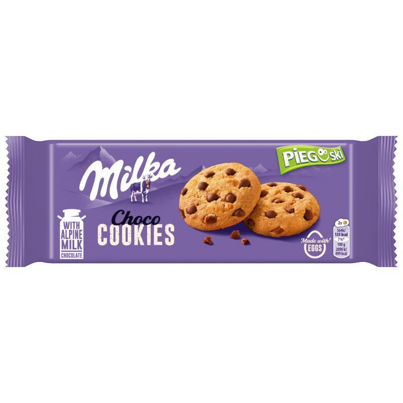 Milka Pieguski Choco Milk Chocolate Chunk 135 G