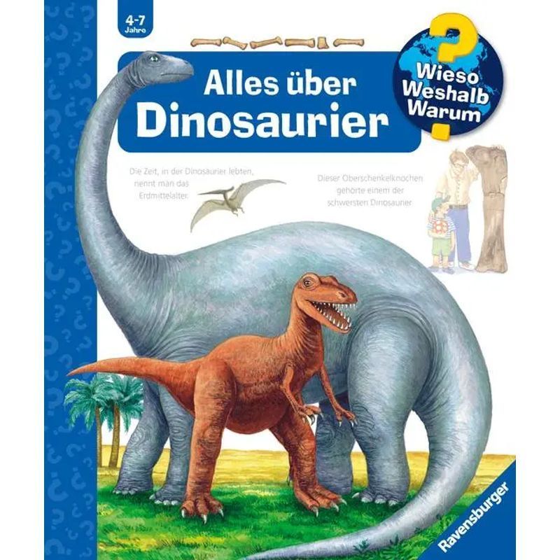 Book: Why, How, What, Volume 12: All About Dinosaurs / Patricia Mennen (german)
