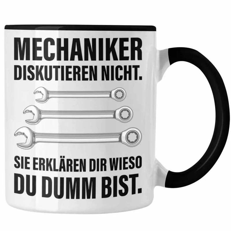 Funny Car Mechanic Gift Mug For Auto Mechanics, Mechatronics Technicians, And Workshop Enthusiasts