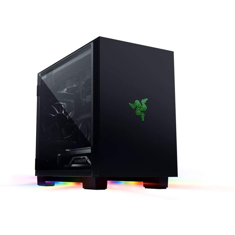 Image of Razer Tomahawk Gaming Chassis Chroma Rgb Underglow Lighting Black