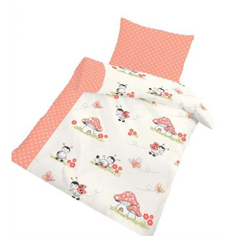 And Mushroom Bedding Set, 40 X 60 Cm + 100 X 135 Cm