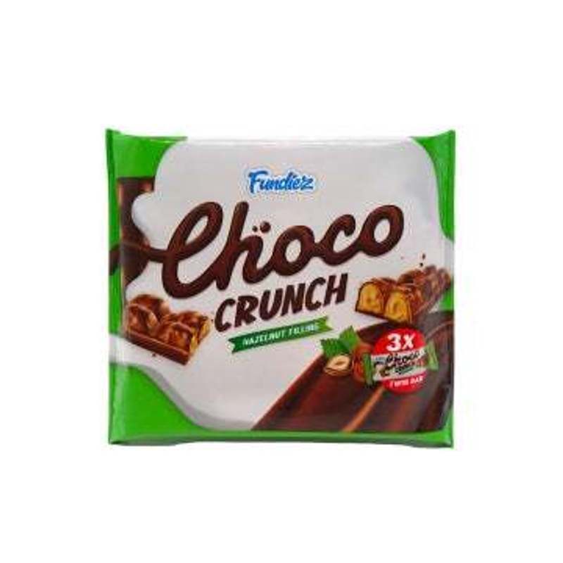 E-shop Fundiez Choco Crunch Haselnuss 3x 45g (135g) Mindesthaltbarkeit: 21.06.2026