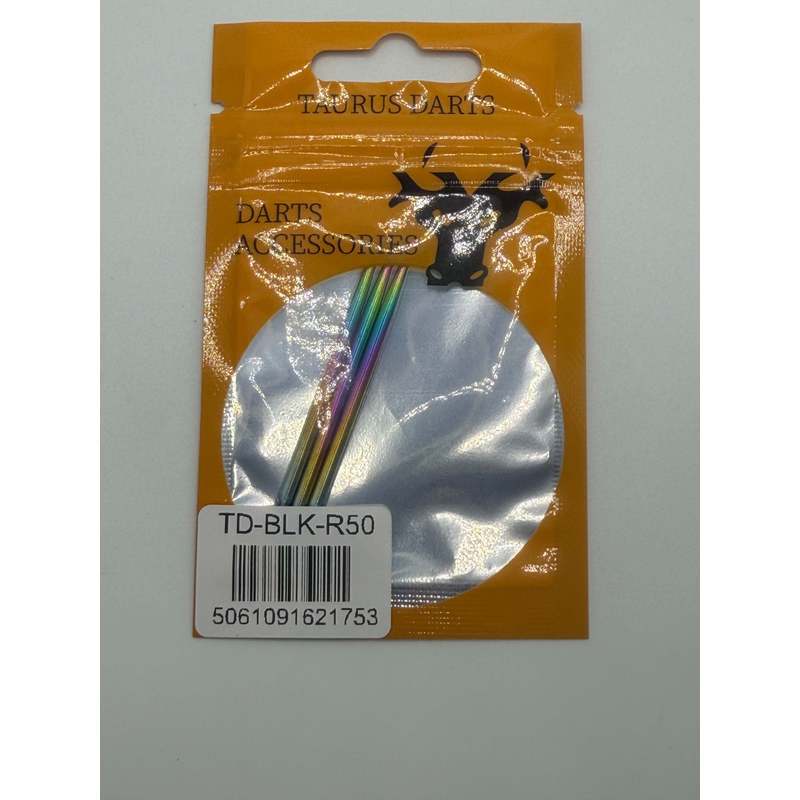 Taurus Rainbow Plain Dart Points 30-50Mm (1 Set)