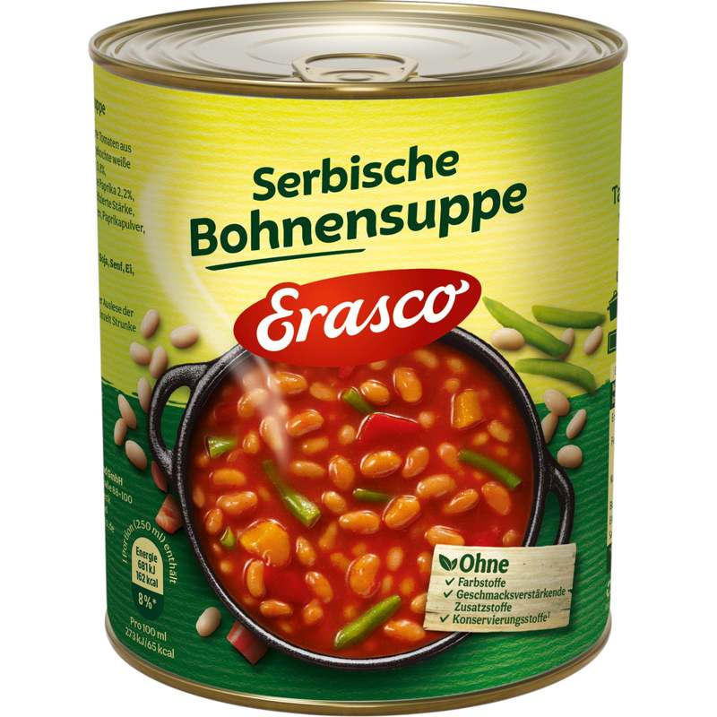I Scrape Serbian Bean Soup 750 Ml | Ready Meal With Beans | Soup In A Jar | Meal For Quick Kitchen And Everyday