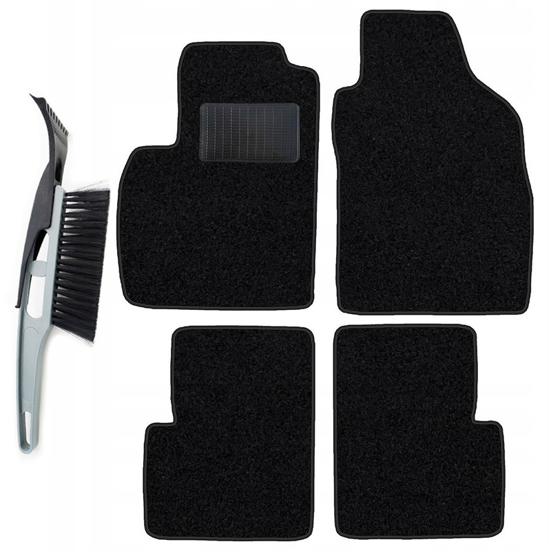TEMU Set Completo Tappetini Auto in Velluto Adatti per FIAT 500
