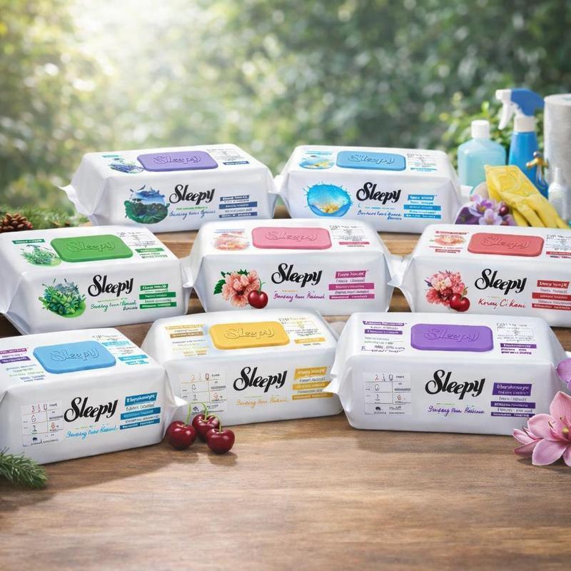 Surface Cleaning Wipes 9x100 Mix-set