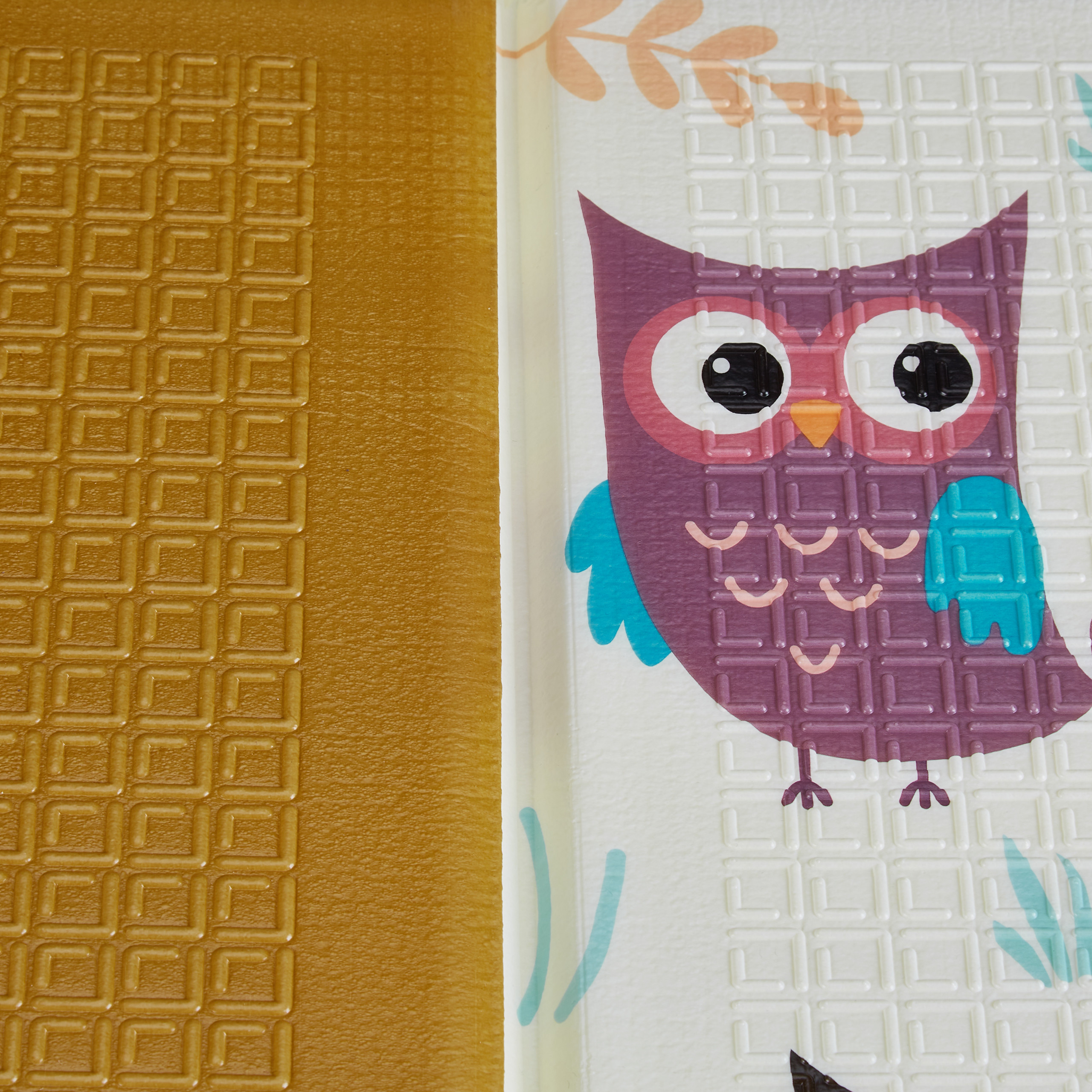 Veelkleurige Speelmat met Bosdieren - (L)195 X (P)150 Cm