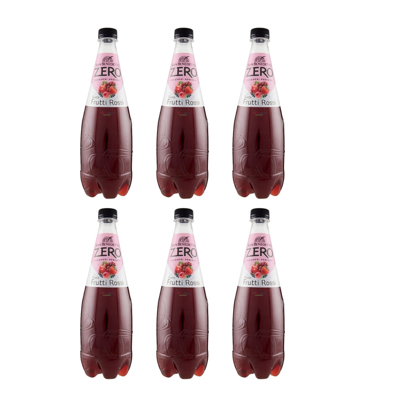 Image of San Benedetto 0 Red Fruits 6 X 750 Ml