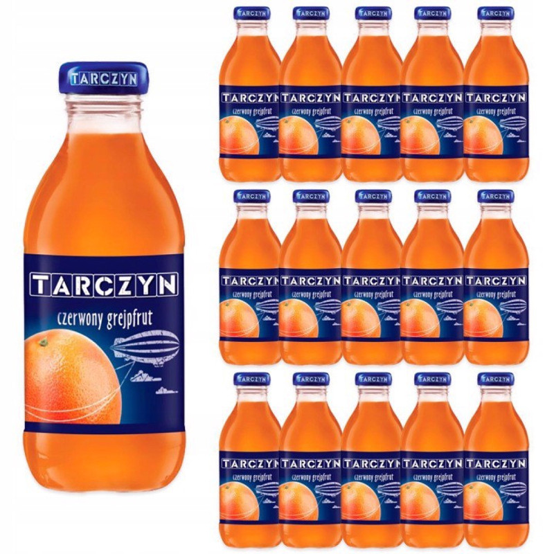 Image of Tarczyn Drink Red Grapefruit 300 Ml X 15pcs