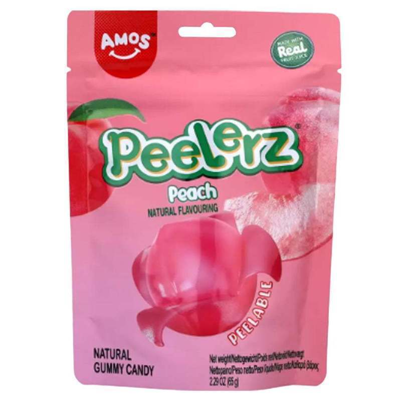 Image of Amos Peelerz Gummy Peach 65g