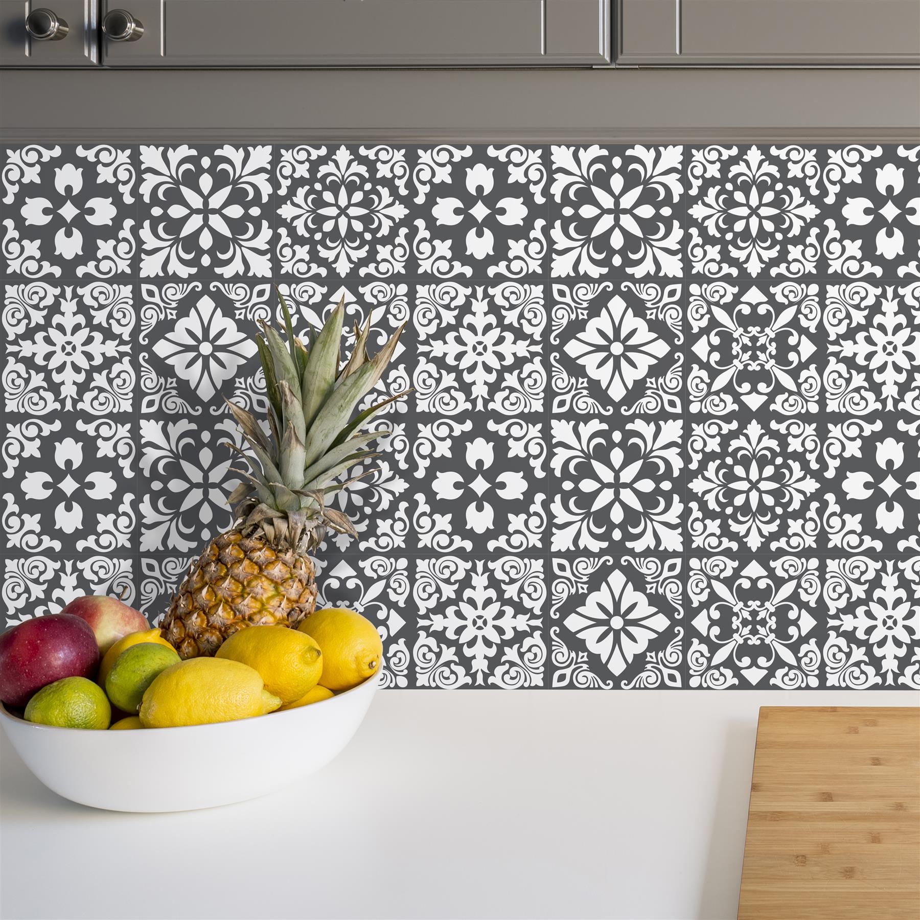 24pcs Peel and Stick Tile Stickers for Kitchen Backsplash
