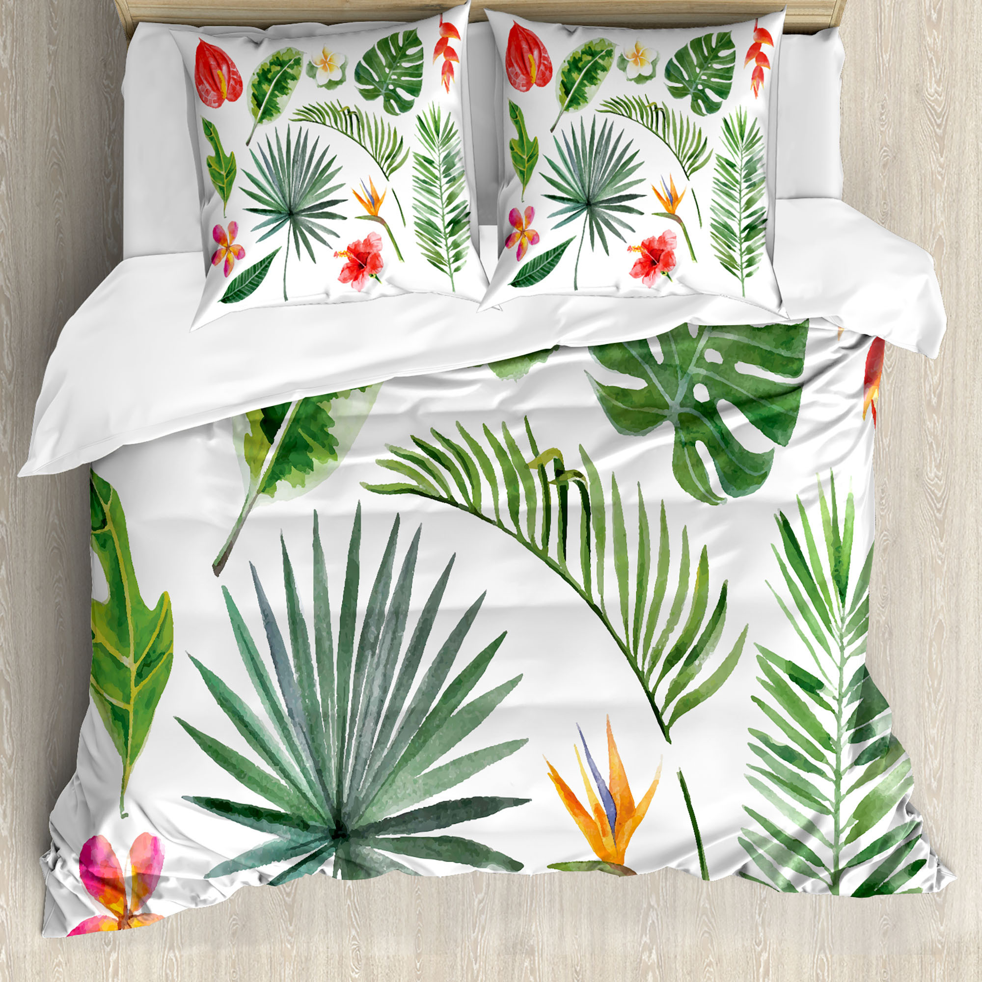 Decorative Bed Linen With Pillowcases, Bedspread, Microfiber Fabric, Super Soft For