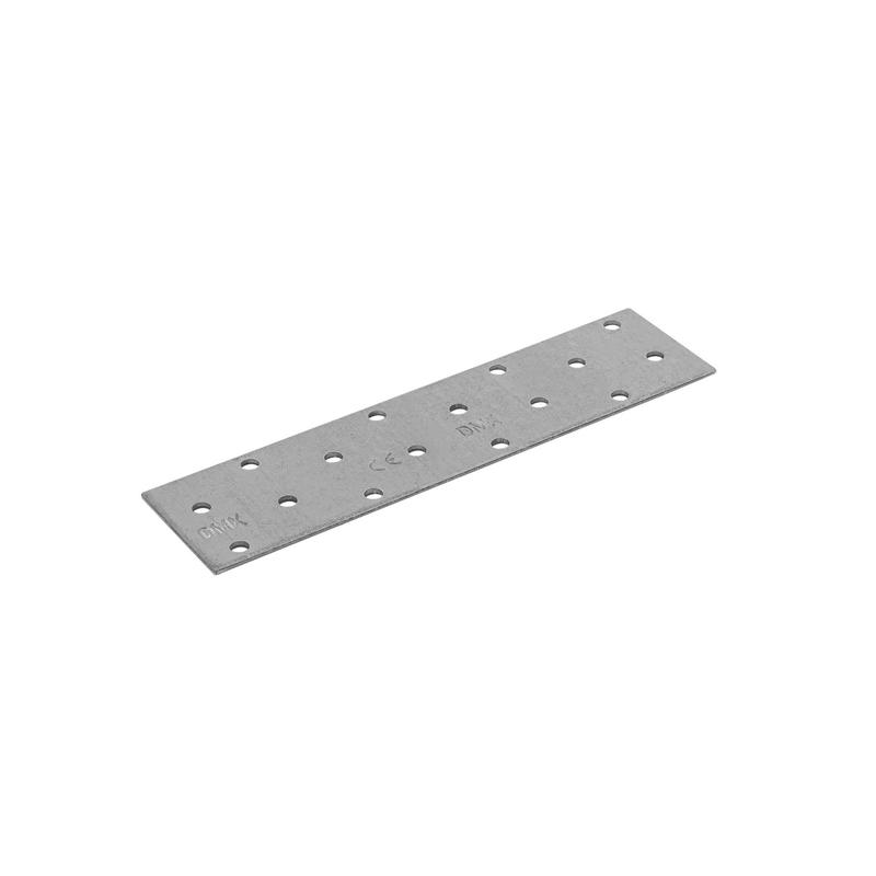 TEMU Connecteur à plaque plate Domax PP4, galvanisé, 160x40x2 mm, 20 pièces