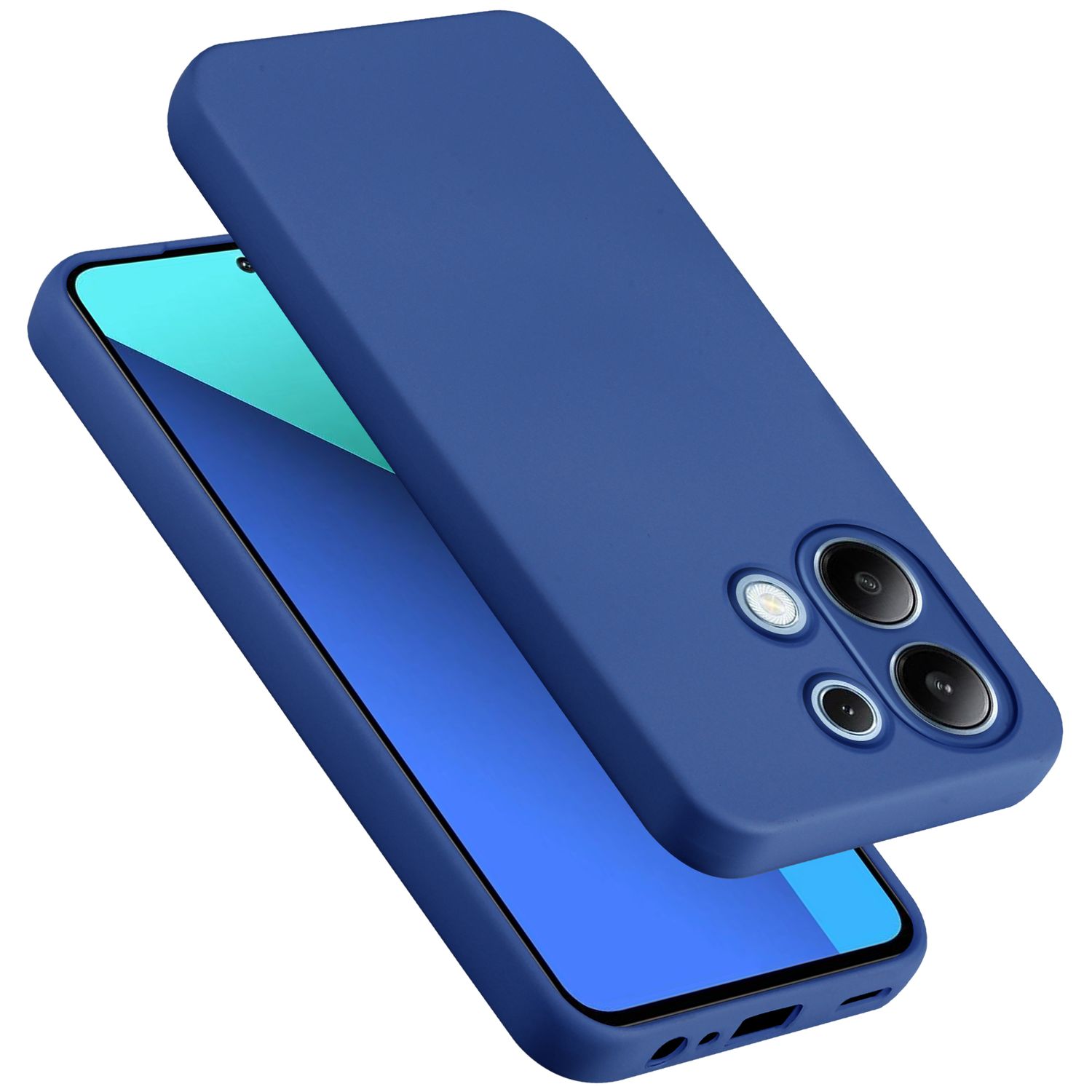 Case Compatible With Redmi Note 13 4g Protective Case Made Of Flexible Tpu Silicone Back Case Cover Phone Case
