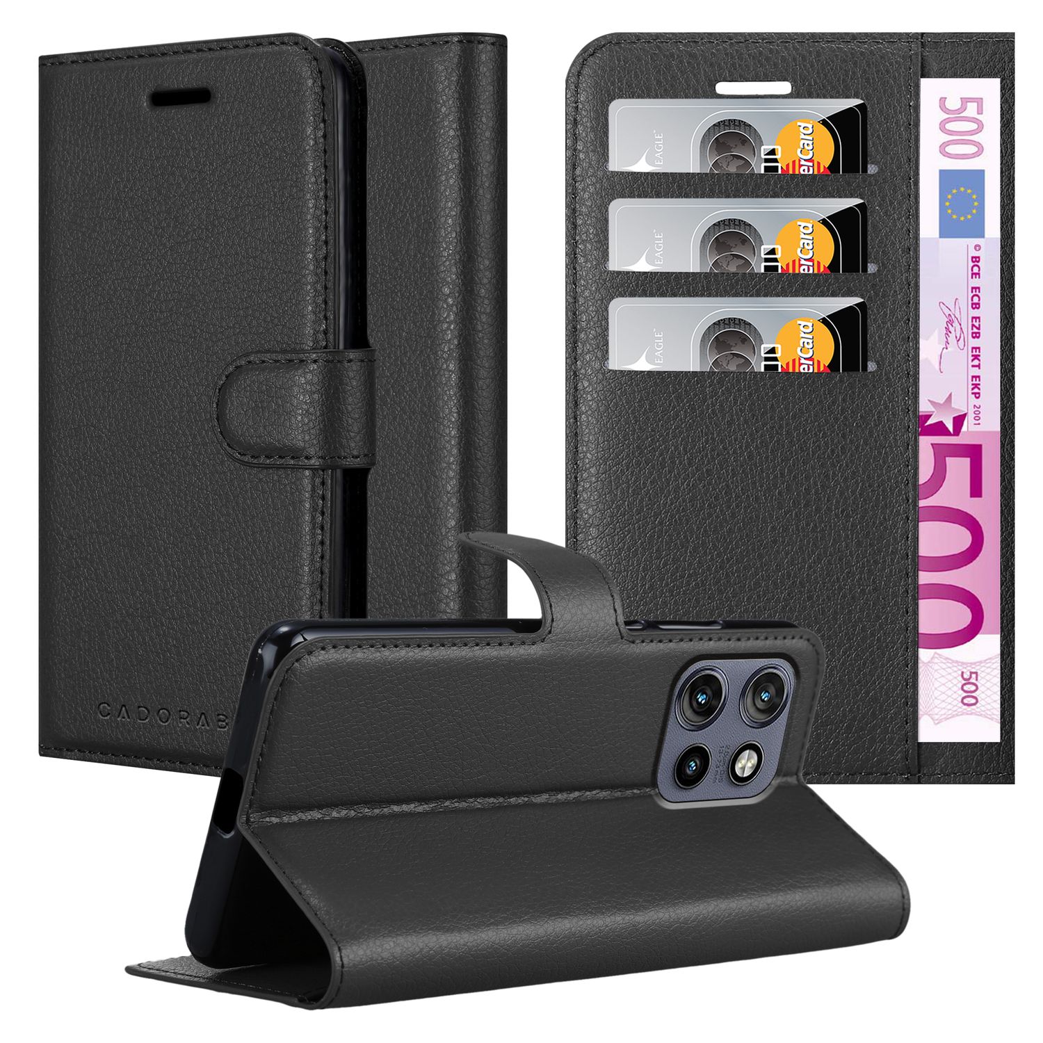 Suitable For Motorola Moto Edge 50 Neo Case Protective Case With Magnetic Closure, Stand Function And Card Slot Flip Case Cover Etui Phone Case Book Bag