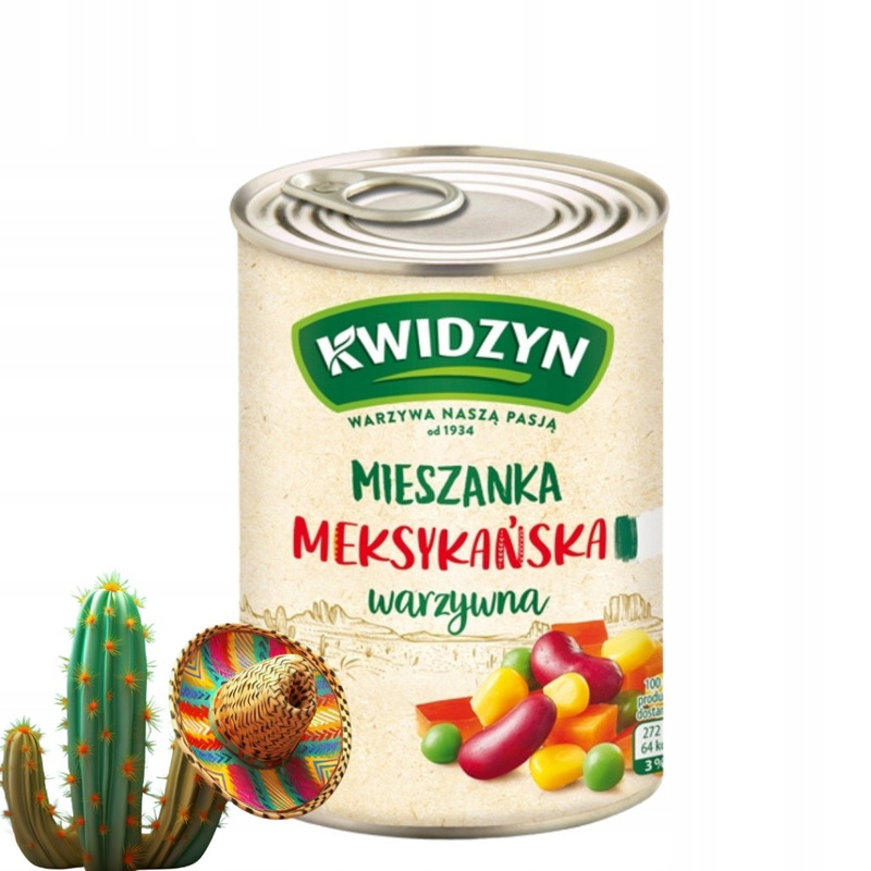 Kwidzyn Mexican Mix Can 400g