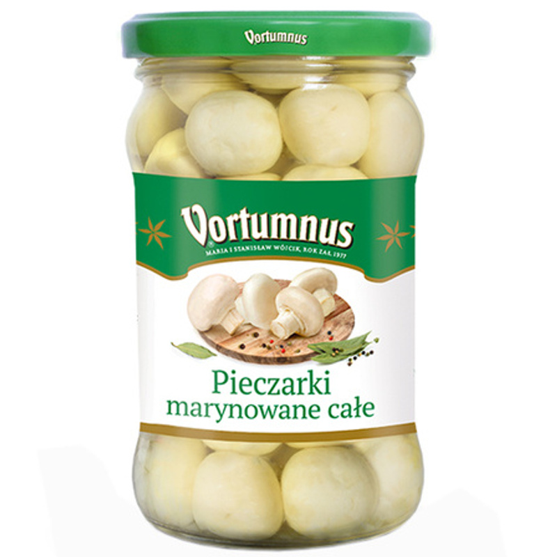 Vortumnus Marinated Whole Mushrooms 280 G