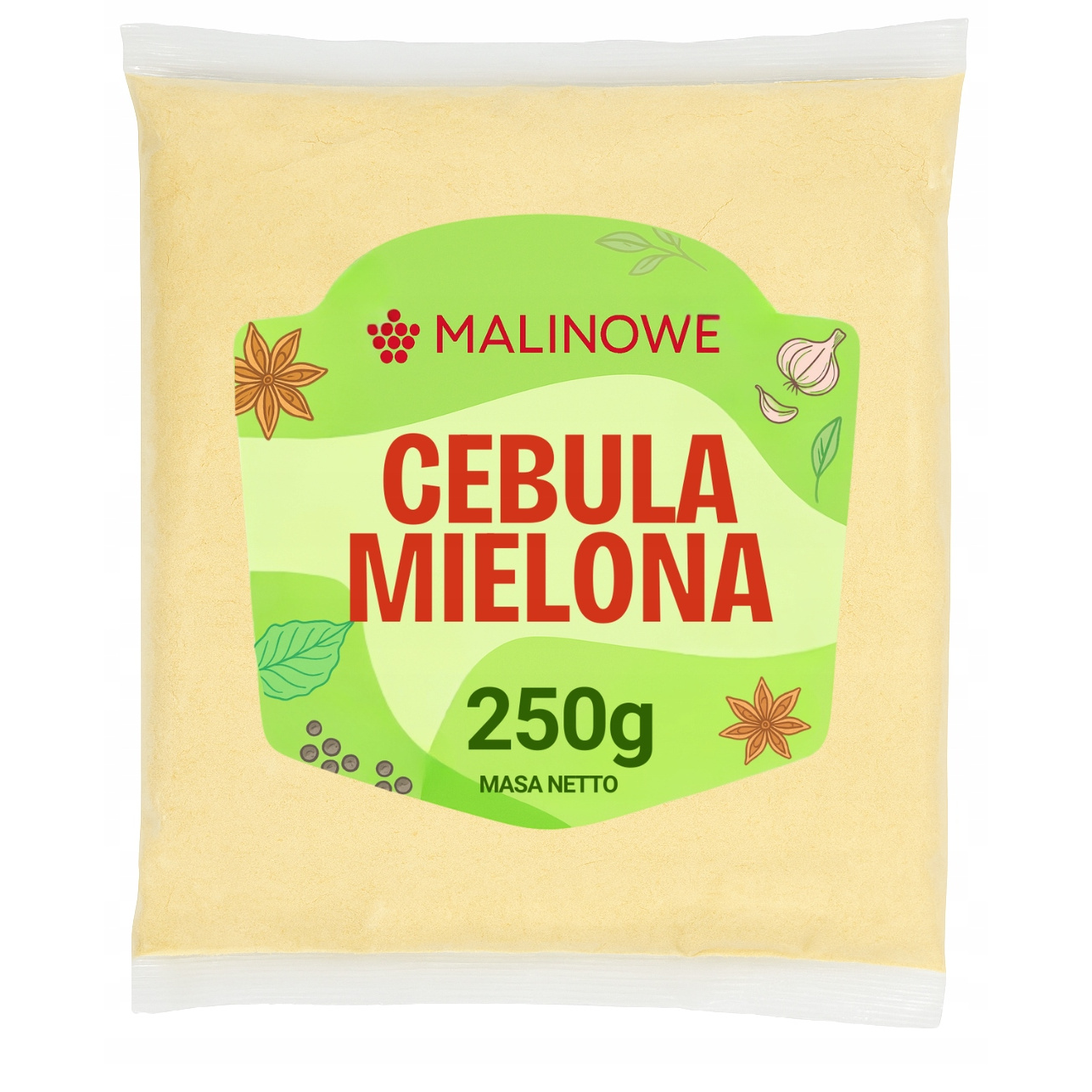 Dried Grounded Onion Powder 250g Intense Excellent