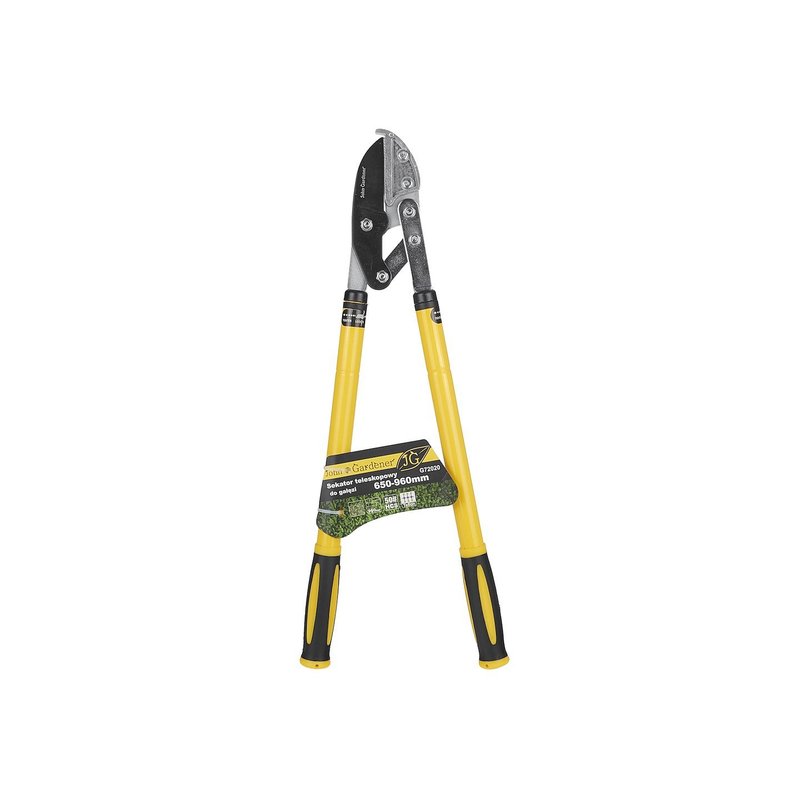 Image of Telescope Pruning Shear 650-960 Mm - High-quality Hcs Steel Blades With Coating For Precise Cutting Of Branches And Twigs In The Garden.