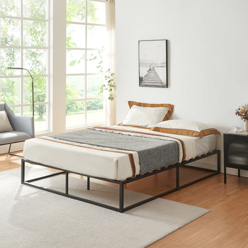 Image of Metal Bed In Colors And Sizes