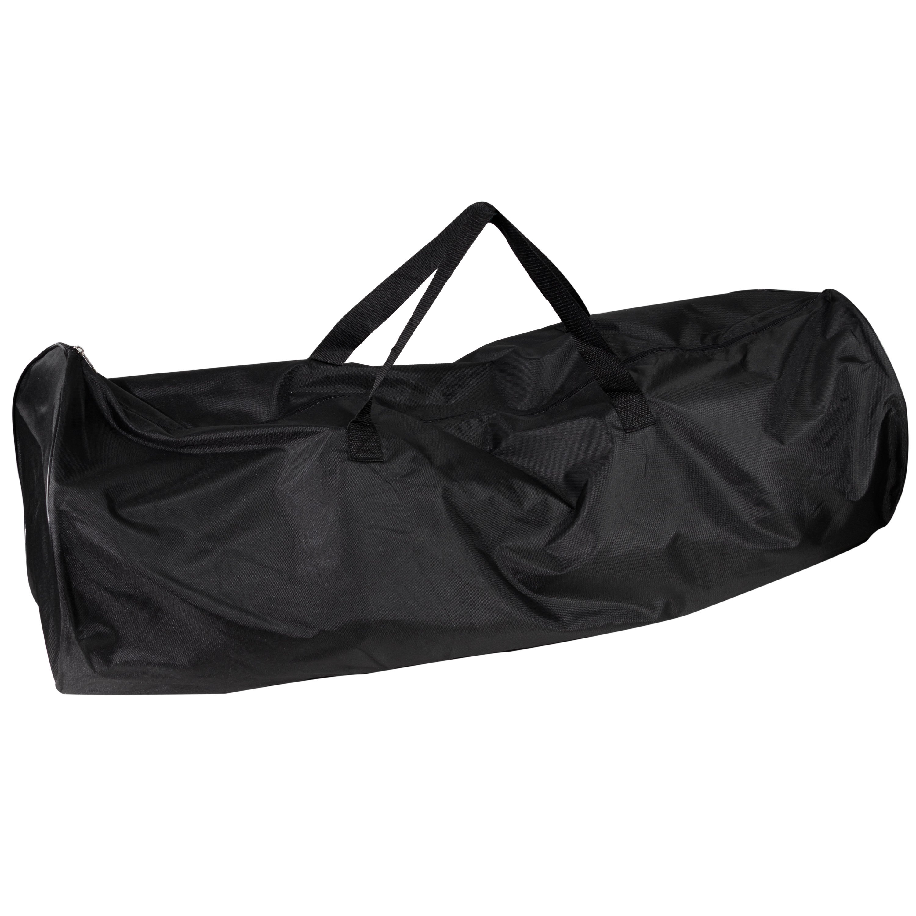E-shop Aufbewahrungstasche für Zelte - 110 x Ø40 cm - Transport Tasche - Zelt Tragetasche schwarz - 300D Polyester - Wasserabweisend