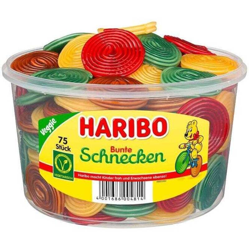 Haribo Colorful Snails 1200g