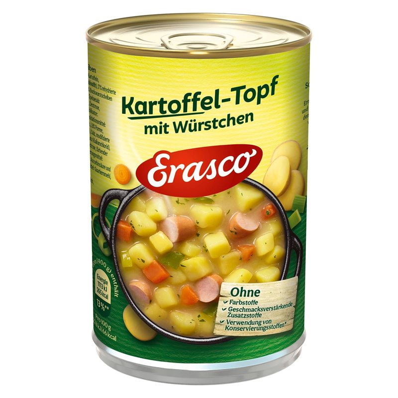 Image of 3x Erasco Potato Stew With Sausages 400g (3x400g)