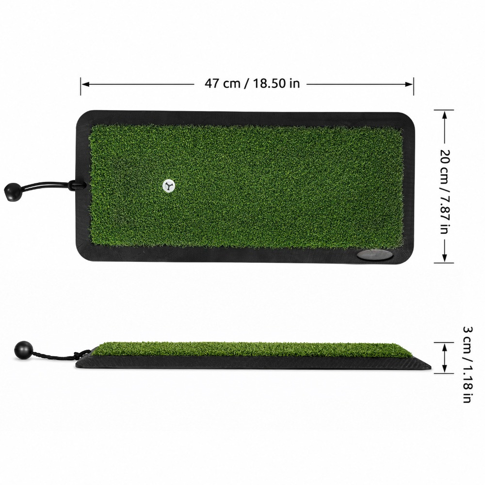 Portable Short Pile Grass Golf Hitting Mat